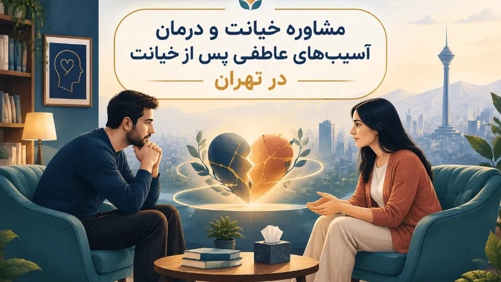 مشاوره خیانت و درمان آسیب‌های عاطفی پس از خیانت در تهران
